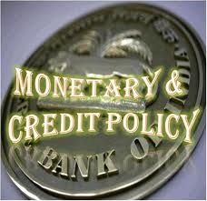 rbi monetory and credit policy